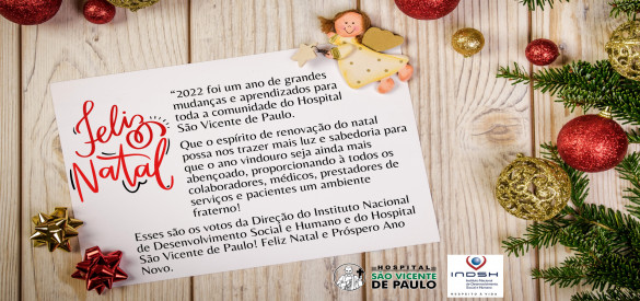 Mensagem de Natal do Hospital São Vicente de Paulo